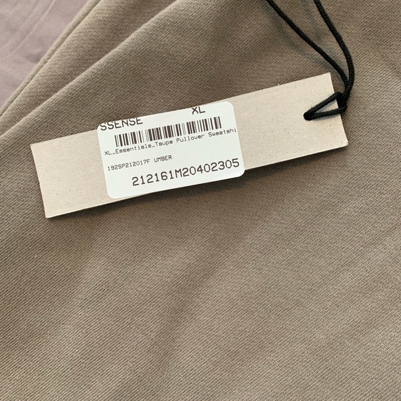 ❌SOLD❌ESSENTIALS Fear of God -Taupe Neck Sweater - Picture 5 of 10